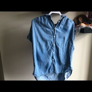 Jean look-a like blouse (Madewell)